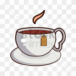 Vector Graphics Clipart Tea Coffee Cup Clip Art - Tea - Png Download