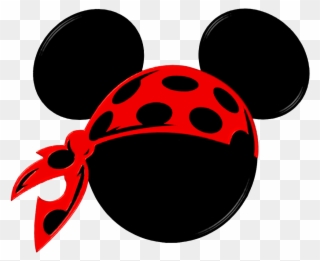 Mickey Mouse Clip Art - Mickey Pirate Svg - Png Download