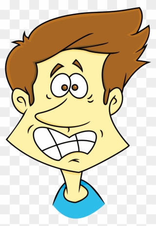 Scared - Scared Man Clipart - Png Download