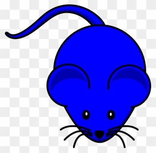 Blue Graphic Clip Art At Clker Com - Black Mice Cartoon Png Transparent Png