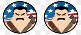 Vote Mayor Mike Haggar For America - Emblem Clipart
