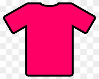 Clothing Clipart Images And Photos - Pink T Shirt Clip Art - Png Download