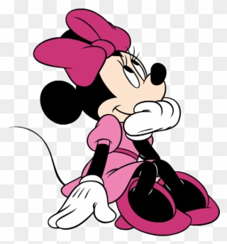 Minnie Mouse Clipart Reading - Samsonite Disney Wonder 2 Wheel Upright ...