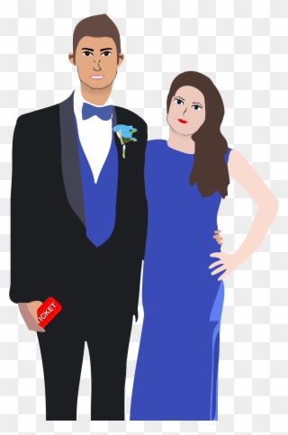 Svg Royalty Free Stock The Story Of Senior Spending - Png Prom Clipart