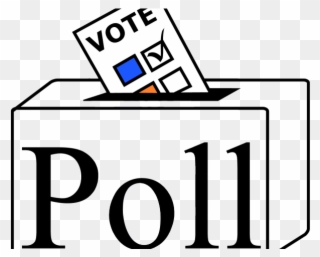 Vote Clipart Canadian Election - Voting Poll - Png Download