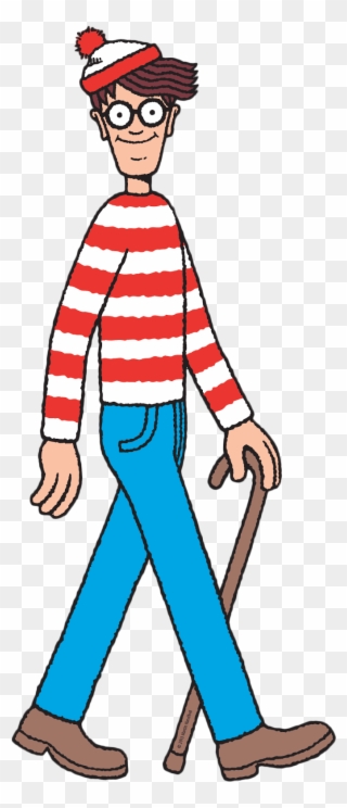 Where S Characters Png For Free - Diy Where's Wally Costume Clipart