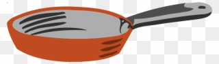 Frying Pan Cookware Kitchen Utensil Bread - Pan Clipart - Png Download