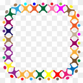 Borders And Frames Computer Icons Picture Frames Habitude - Circle Of People Transparent Clipart