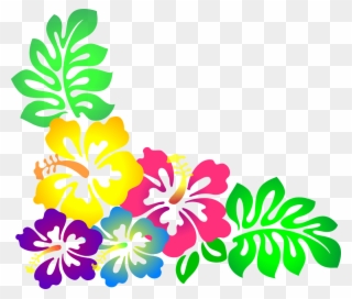 Family Fun Day Border Clipart - Hawaiian Themed Clip Art - Png Download
