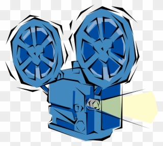 Movie Projector Free Download - Back Of Film Projector Clipart