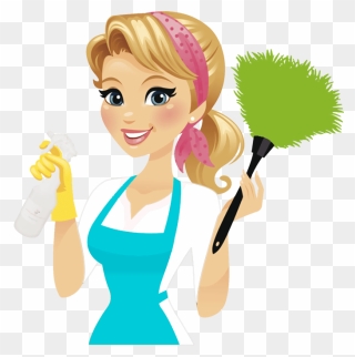 Png Royalty Free House Cleaning For The - Cleaning Lady Clipart
