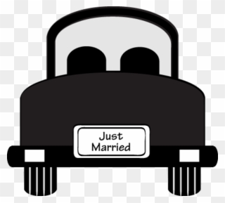 Wedding Car Cliparts - Wedding Car Clip Art - Png Download