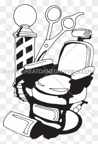 Barber Drawing At Getdrawings Com Free For - Barber Chair Vector Png Clipart