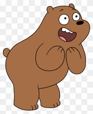 Drawn Grizzly Bear Baer - Grizz We Bare Bears Clipart