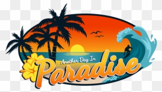 Image Black And White Download Ride The Wave Another - Another Day In Paradise Logo Clipart