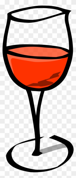 Clipart - Wine Glass Icon Transparent - Png Download