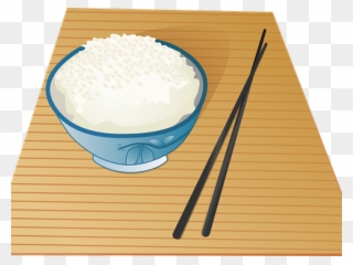 Japanese Food Clipart Feather - Rice Clipart Japanese - Png Download