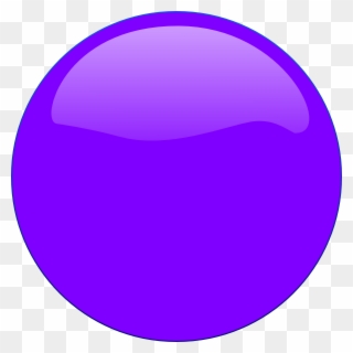 Purple Icon Clip Art - Purple Circle Transparent Background - Png Download