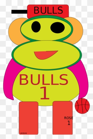 Free Clipart Chicago Bulls Monkey Jackho1108 - Chicago - Png Download