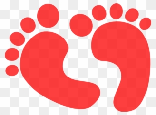 Feet Clipart Kind Foot - Transparent Background Baby Clip Art - Png Download