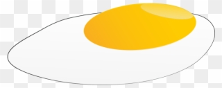 Fried Egg Svg Vector File, Vector Clip Art Svg File - Circle - Png Download