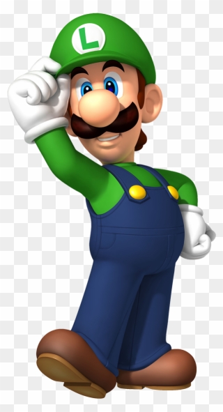 Super Mario Luigi - Luigi Mario Clipart