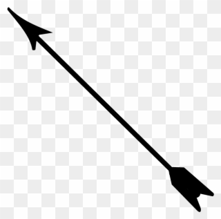 Black Arrow Clip Art - Archery Arrow Clip Art - Png Download