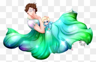 Mother's Day Commission For Trey Boles - Illustration Clipart