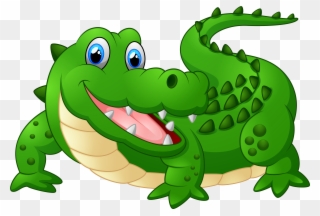 Clipart Alligator Clipart Alligator Clipart Alligator - Crocodiles Cartoon - Png Download