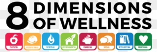 8 Dimensions Of Wellness - Wellness In 8 Dimensions Clipart