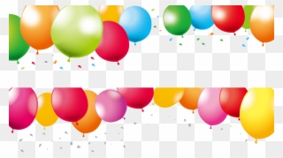 Clip Library Web Banner Birthday Creative - พื้น หลัง ลูกโป่ง Png Transparent Png
