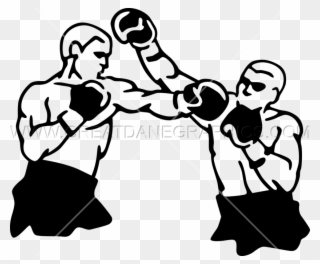 Clip Art Stock Boxer Clipart Boxing Punch - Boxing Match Clipart - Png Download
