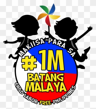 #1mbatangmalaya Campaign - Child Labor In The Philippines Clipart