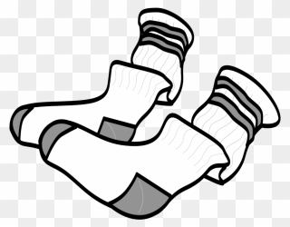 Dress Socks Clothing Computer Icons Shoe - Dirty Socks Coloring Pages Clipart