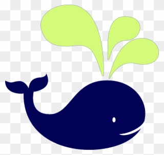 How To Set Use Blue Green Whale Clipart - Png Download