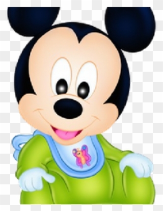 Mickey Mouse Clipart - Kartun Baby Mickey Mouse - Png Download