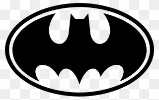 Svg Black And White Library Pictures Bedwalls Co Symbol - Batman Symbol Colouring Page Clipart