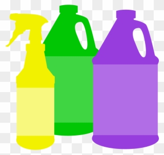 Collection Of Cleaning - Cleaning Supplies Clipart Transparent - Png Download