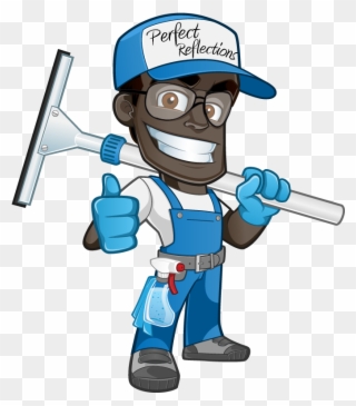 A Wordpress Site Just Another Cleaning Pressure - Window Cleaning Cartoon Clipart