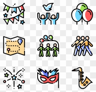 Clip Free Stock Icon Packs Svg - Halloween Transparent Icons - Png Download
