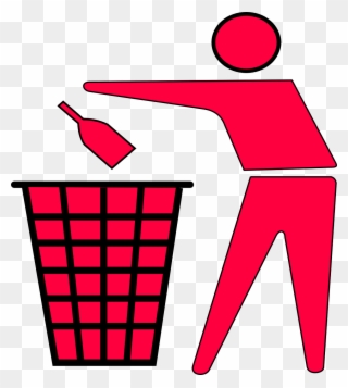 Download Keep Your City Clean Clipart Waste Cleaning - Must Put Litter In The Bin - Png Download