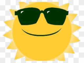Free Sun Clipart - Clip Art Sun With Sunglasses - Png Download