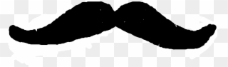 Mustache And Beard Outline Clipart