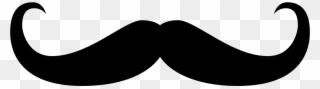 Picture Free Library Free On - Handlebar Moustache Icon Clipart