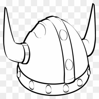 Helmet Vikings Drawing - Easy To Draw Viking Clipart