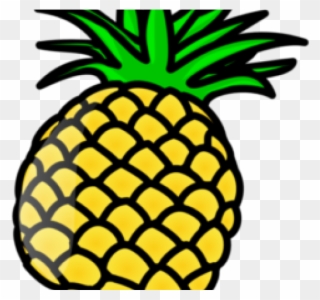 Papaya Clipart Sunrise - Cartoon Pineapple Transparent Background - Png Download