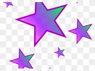 Shooting Star Clipart Falling Star - Transparent Background Group Of Stars Clipart - Png Download