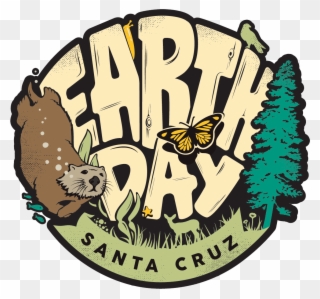 Santa Cruz Earth Day 2017 Clipart