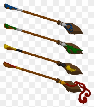 Harry Potter Clipart Broomstick - Quidditch Brooms - Png Download
