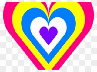 Heart Clipart Clipart Colorful Heart - Colorful Hearts Clip Art - Png Download